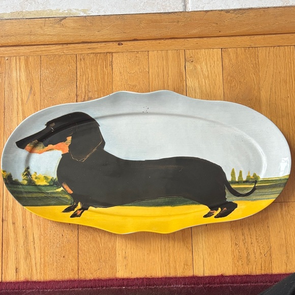 Anthropologie Other - Sally Muir Anthropologie Dachshund Platter